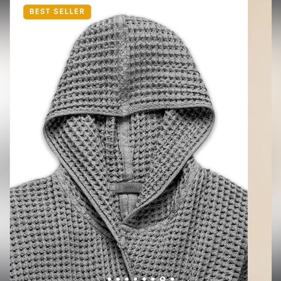 ONSEN waffle robe - Picture 3 of 10